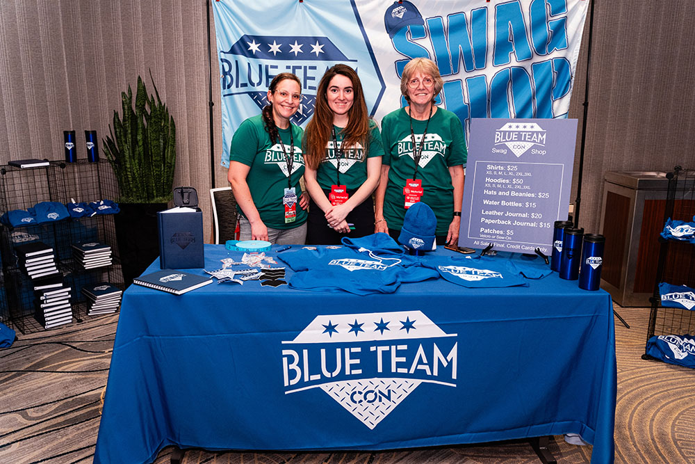 Volunteers at Blue Team Con 2023